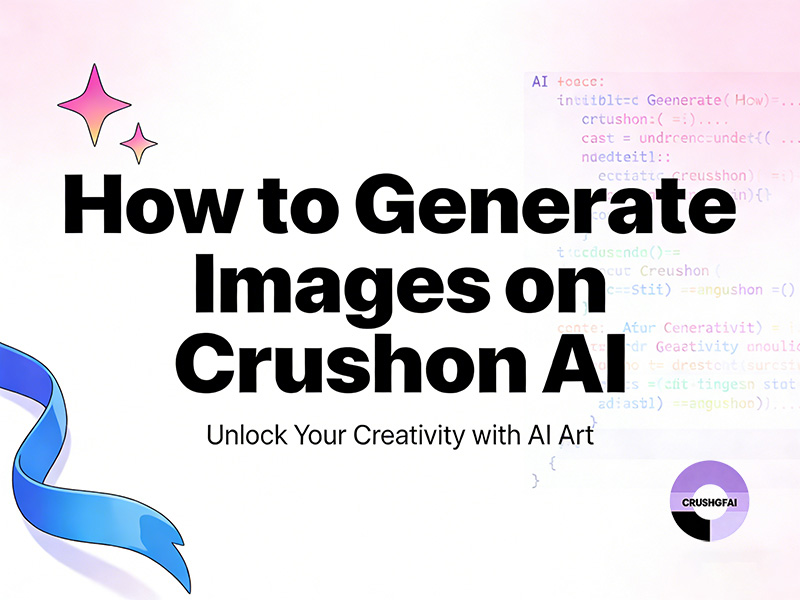 How to Generate Images on Crushon AI