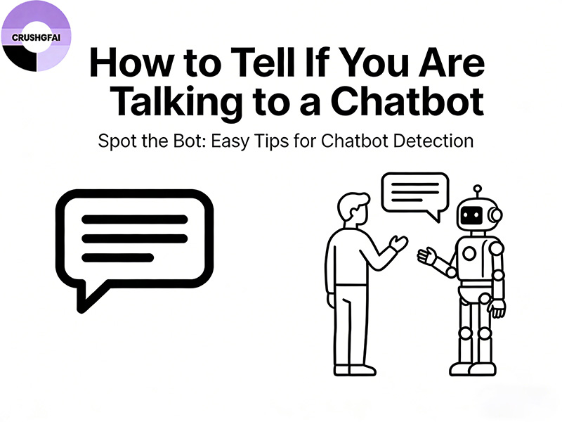 How to Tell If You Are Talking to a Chatbot