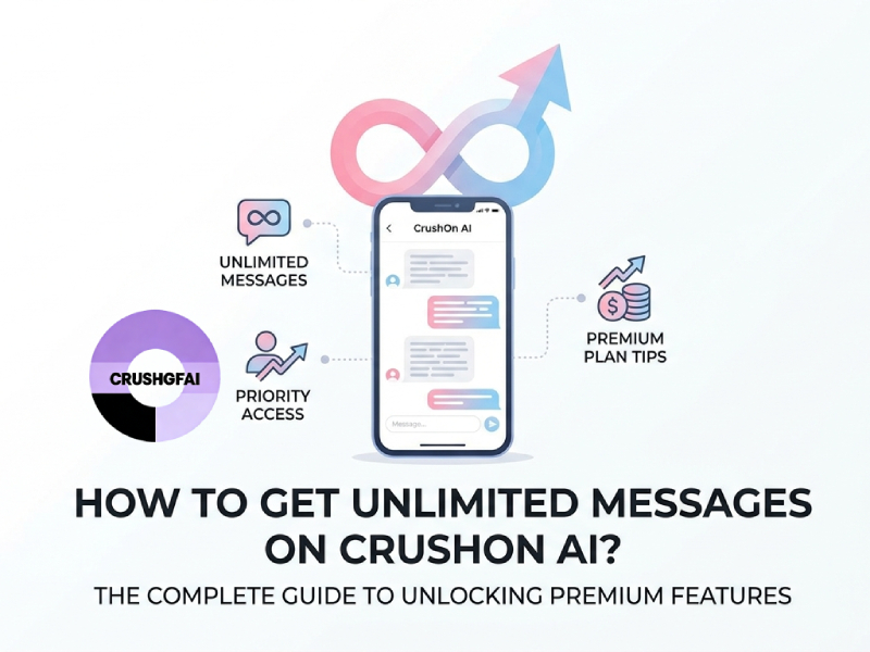 how to get unlimited messages on crushon ai