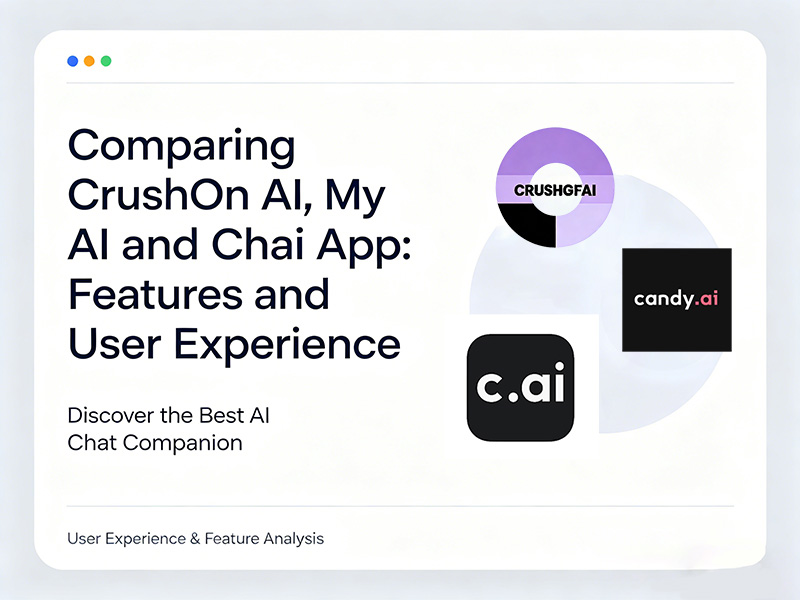 Comparing CrushOn AI, My AI and Chai App: Features and User Experience