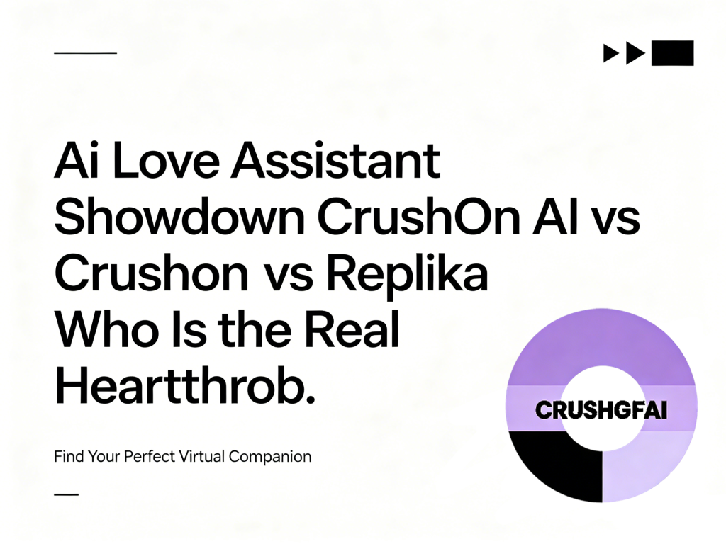 AI Love Assistant Showdown CrushOn AI vs Replika Who Is the Real Heartthrob