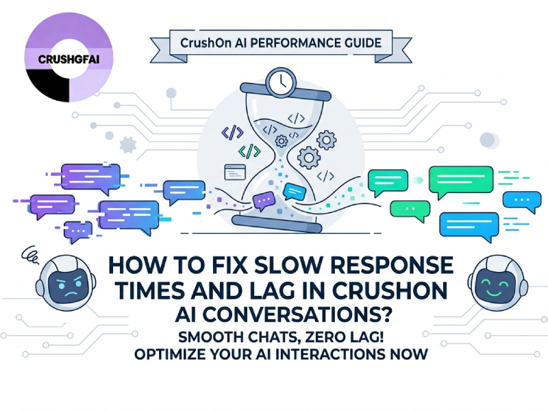 How to Fix Slow Response Times and Lag in CrushOn AI Conversations?