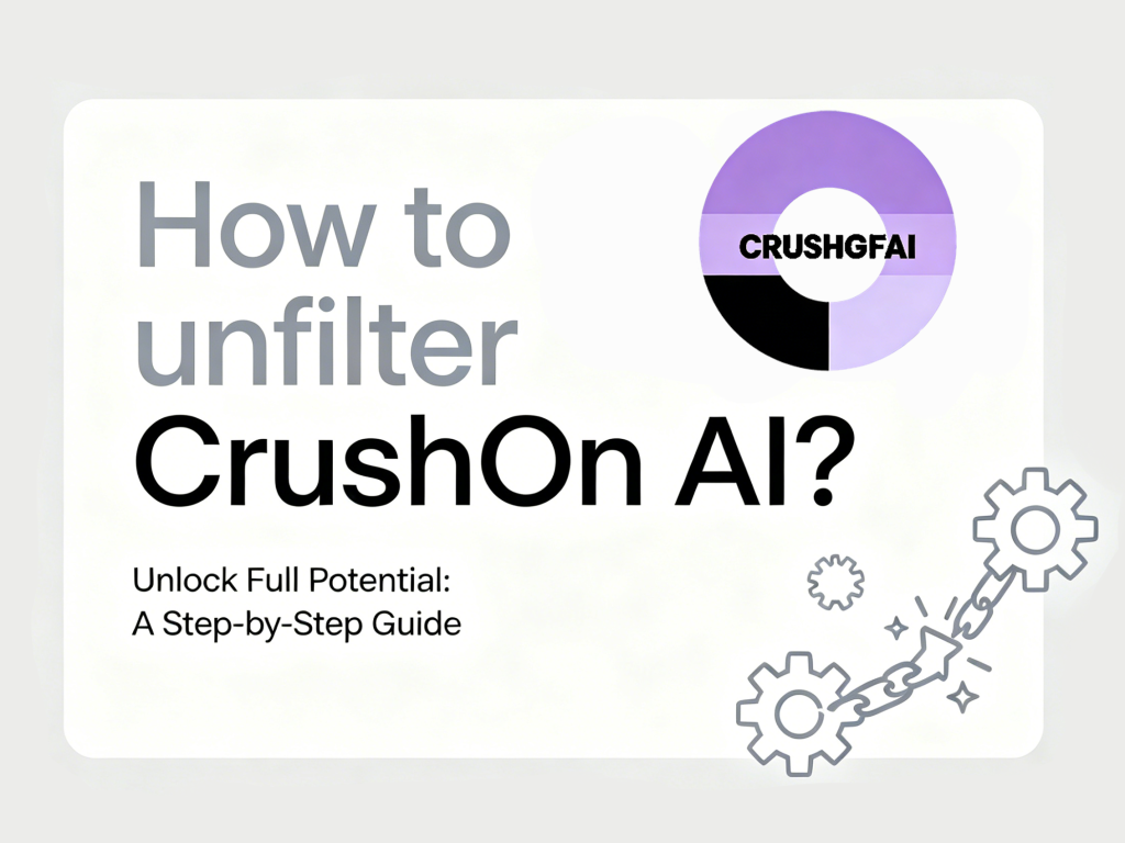 How to unfilter CrushOn AI?